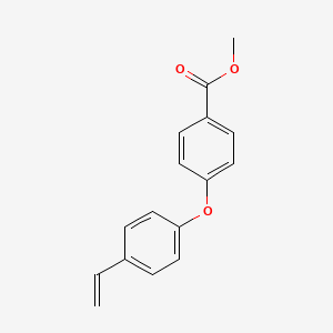 molecular formula C16H14O3 B8170863 Methyl 4-(4-vinylphenoxy)benzoate 