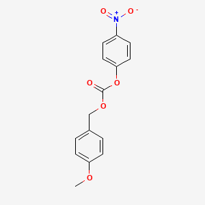 molecular formula C15H13NO6 B8171517 Carbonic acid 4-methoxybenzyl 4-nitrophenyl ester 