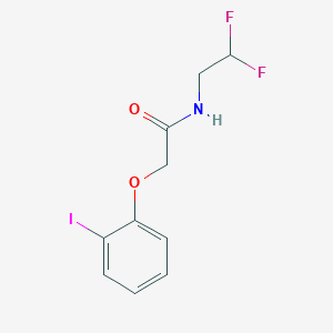 molecular formula C10H10F2INO2 B8172007 N-(2,2-Difluoroethyl)-2-(2-iodophenoxy)acetamide 