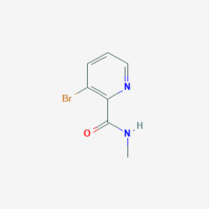 molecular formula C7H7BrN2O B8172210 3-Bromo-N-methylpicolinamide 