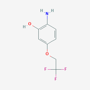 2-Amino-5-(2,2,2-trifluoroethoxy)phenol