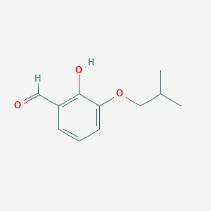 molecular formula C11H14O3 B8173027 2-Hydroxy-3-isobutoxybenzaldehyde 