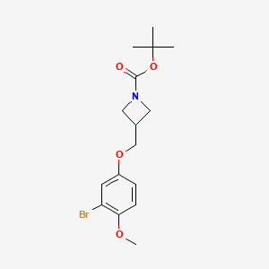 tert-Butyl 3-((3-bromo-4-methoxyphenoxy)methyl)azetidine-1-carboxylate