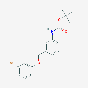 tert-Butyl (3-((3-bromophenoxy)methyl)phenyl)carbamate