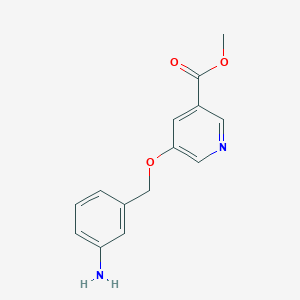 Methyl 5-((3-Aminobenzyl)oxy)nicotinate