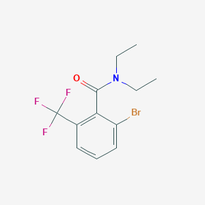 2-Bromo-N,N-diethyl-6-(trifluoromethyl)benzamide