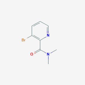 molecular formula C8H9BrN2O B8174045 3-Bromo-N,N-dimethylpyridine-2-carboxamide 