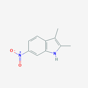 B081741 Indole, 2,3-dimethyl-6-nitro- CAS No. 13801-00-8