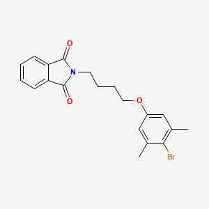 2-(4-(4-Bromo-3,5-dimethylphenoxy)butyl)isoindoline-1,3-dione