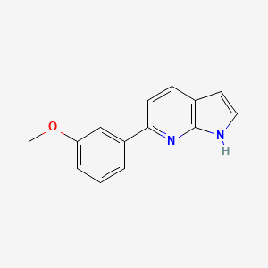 6-(3-Methoxyphenyl)-1H-pyrrolo[2,3-b]pyridine