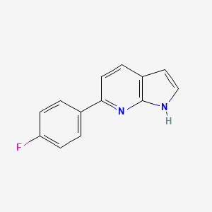 6-(4-Fluorophenyl)-1H-pyrrolo[2,3-b]pyridine