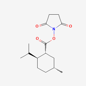 (1R,2S,5R)-2,5-dioxopyrrolidin-1-yl 2-isopropyl-5-methylcyclohexanecarboxylate
