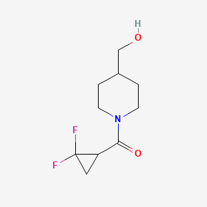 (2,2-Difluorocyclopropyl)(4-(hydroxymethyl)piperidin-1-yl)methanone