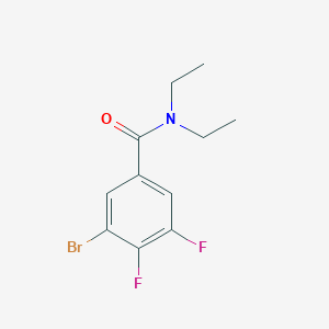 3-Bromo-N,N-diethyl-4,5-difluorobenzamide