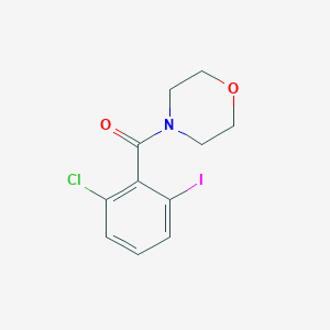 (2-Chloro-6-iodophenyl)(morpholino)methanone