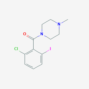 (2-Chloro-6-iodophenyl)(4-methylpiperazin-1-yl)methanone