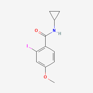 N-Cyclopropyl-2-iodo-4-methoxybenzamide