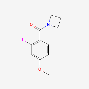 Azetidin-1-yl(2-iodo-4-methoxyphenyl)methanone