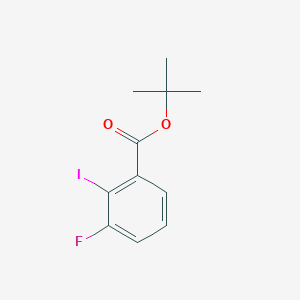 molecular formula C11H12FIO2 B8175011 tert-Butyl 3-fluoro-2-iodobenzoate 