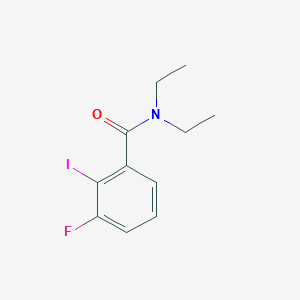 N,N-diethyl-3-fluoro-2-iodobenzamide