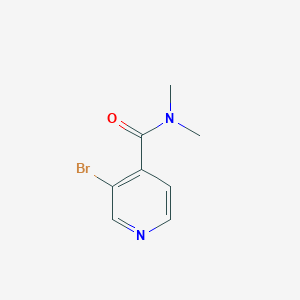 molecular formula C8H9BrN2O B8175095 3-Bromo-N,N-dimethylisonicotinamide 