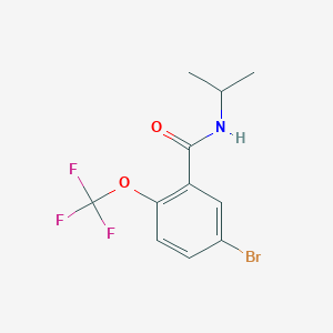 5-Bromo-N-isopropyl-2-(trifluoromethoxy)benzamide