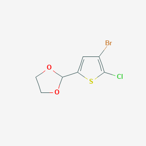 2-(4-Bromo-5-chloro-2-thienyl)-1,3-dioxolane