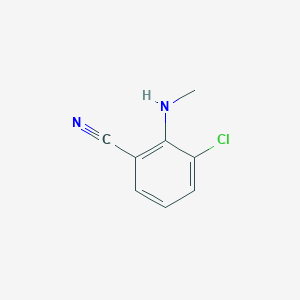 3-Chloro-2-(methylamino)benzonitrile
