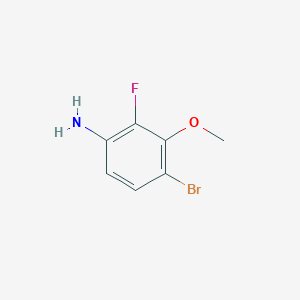 4-Bromo-2-fluoro-3-methoxyaniline