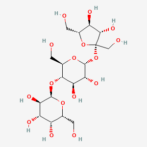 molecular formula C18H32O16 B8175747 Gal(a1-4)Glc(a1-2b)Fruf 