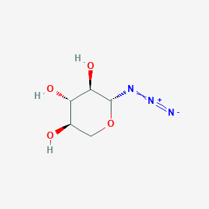 molecular formula C5H9N3O4 B8175768 β-d-吡喃糖基叠氮化物 