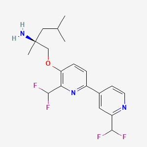 molecular formula C19H23F4N3O B8175935 Aak1-IN-1 CAS No. 1815613-42-3