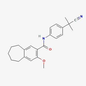 molecular formula C23H26N2O2 B8176011 Chikv-IN-2 