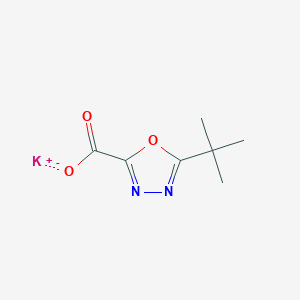 Potassium 5-tert-butyl-1,3,4-oxadiazole-2-carboxylate