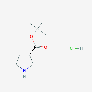 Tert-butyl (3S)-pyrrolidine-3-carboxylate hydrochloride