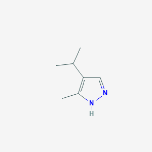 molecular formula C7H12N2 B8177082 4-Isopropyl-3-methyl-1H-pyrazole 