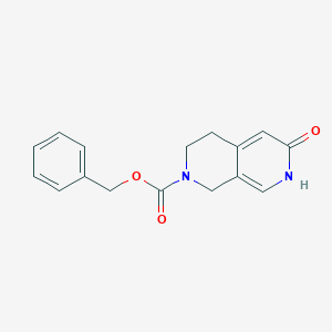 7-Cbz-5,6,7,8-tetrahydro-2,7-naphthyridin-3(2H)-one