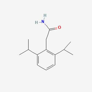 molecular formula C14H21NO B8177244 2-(2,6-Diisopropylphenyl)acetamide 