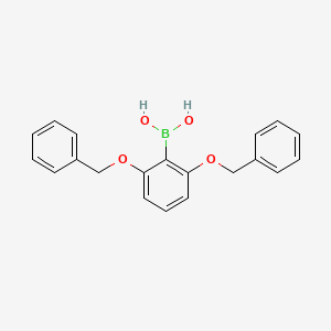 molecular formula C20H19BO4 B8177256 2,6-Bis(benzyloxy)phenylboronic Acid 