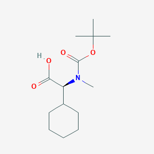 n-(Tert-butoxycarbonyl)-n-methyl-(s)-2-cyclohexylglycine