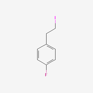 molecular formula C8H8FI B8177354 4-Fluorophenethyl iodide 