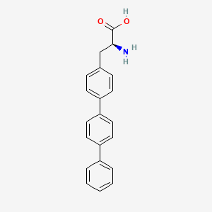 molecular formula C21H19NO2 B8177414 4-(Biphenyl-4-yl)-L-phenylalanine 