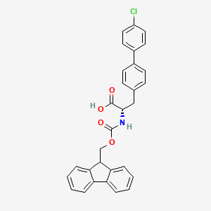 (2S)-3-[4-(4-chlorophenyl)phenyl]-2-(9H-fluoren-9-ylmethoxycarbonylamino)propanoic acid