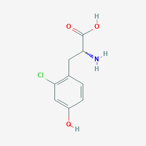 molecular formula C9H10ClNO3 B8177431 2-Chloro-D-tyrosine 