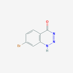 molecular formula C7H4BrN3O B8177532 CID 20280970 