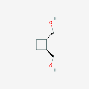 molecular formula C6H12O2 B8177616 [(1S,2S)-2-(Hydroxymethyl)cyclobutyl]methanol 