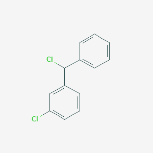 molecular formula C13H10Cl2 B081777 1-Chloro-3-(chlorophenylmethyl)benzene CAS No. 13391-39-4