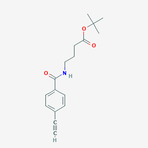 tert-Butyl 4-(4-ethynylbenzamido)butanoate