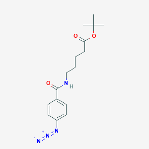 tert-Butyl 5-(4-azidobenzamido)pentanoate