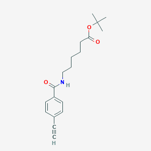 tert-Butyl 6-(4-ethynylbenzamido)hexanoate